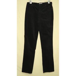 Juicy Couture Velvet Stiletto Jeans True Black High Rise Skinny Split Women's 30